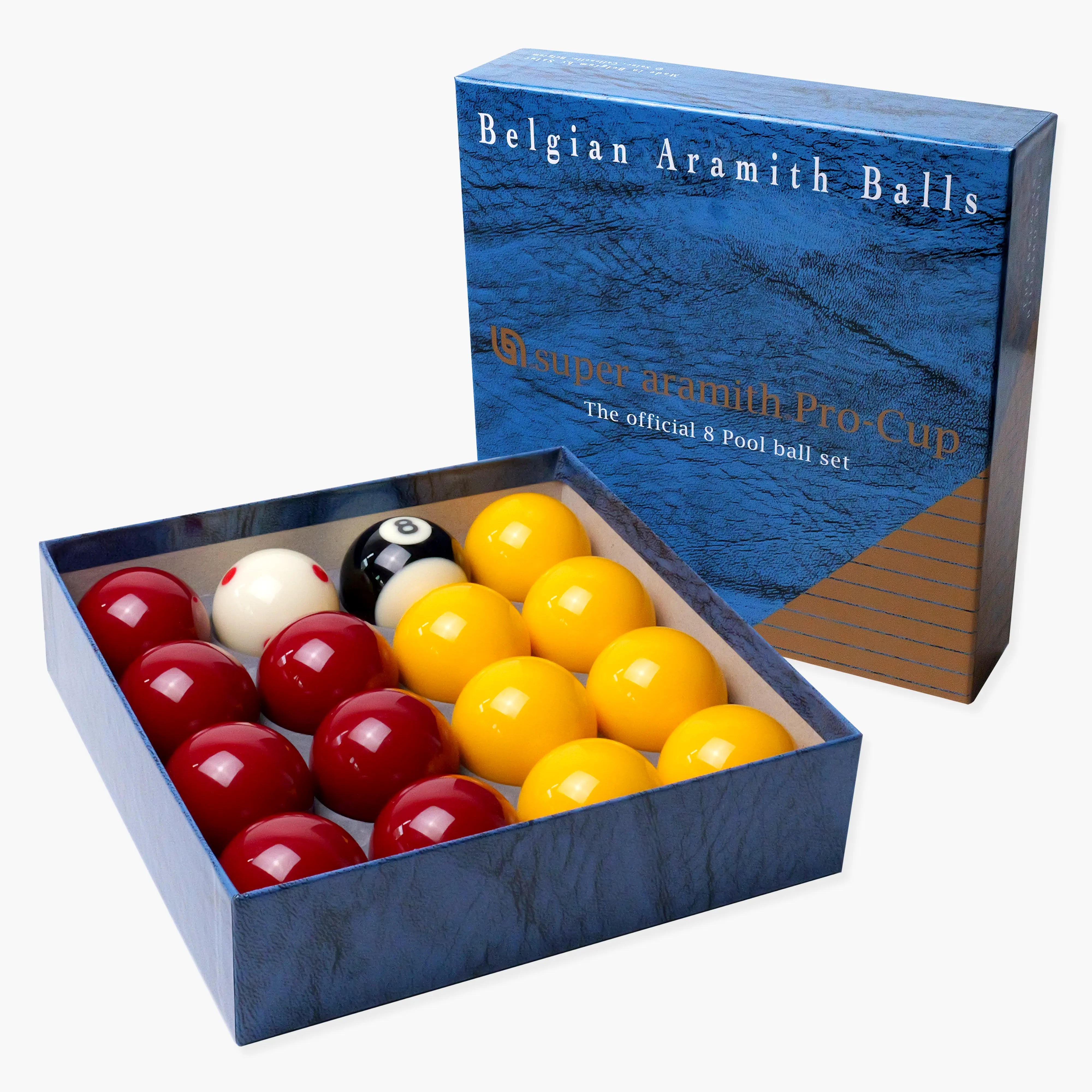 Super Aramith Pro Cup Pool Balls - Tournament Grade Quality – Cue